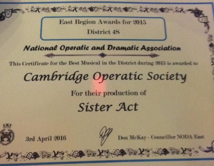 sister act award